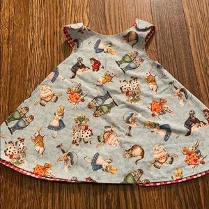 Reversible little girls boutique dress